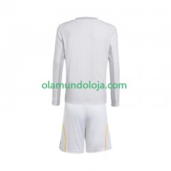 Camisola Real Madrid Criança Equipamento Primeiro 2025-2026 Manga Comprida